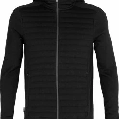 Icebreaker ZoneKnit Insulated Long-Sleeve Zip Fleece Hoodie - Men's