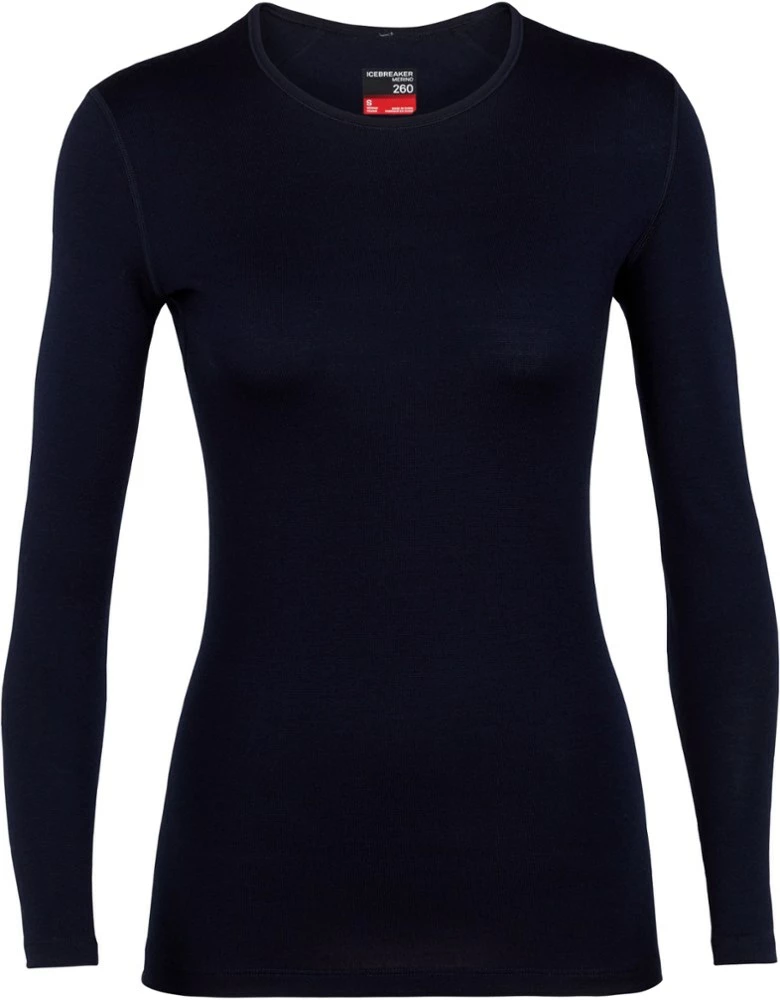 Icebreaker 260 Tech Long-Sleeve Crewe Base Layer Top - Women's - Image 3